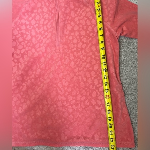 Eddie Bauer Women's Coral 1/4 Zipper Pullover Fleece Size Large - Picture 6 of 7